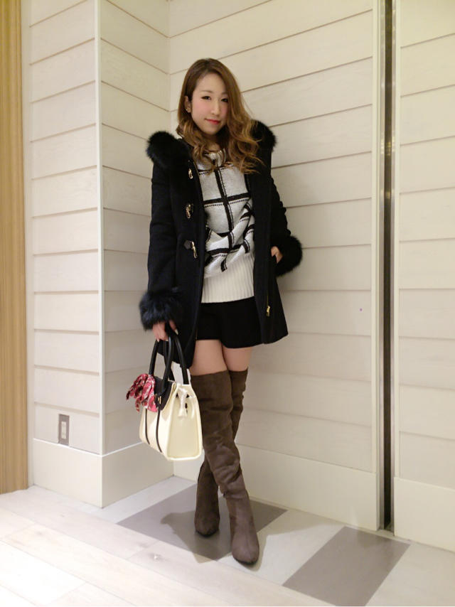 ドルマンで楽チン♪♪かっこいいモノトーンコーデ♡nao