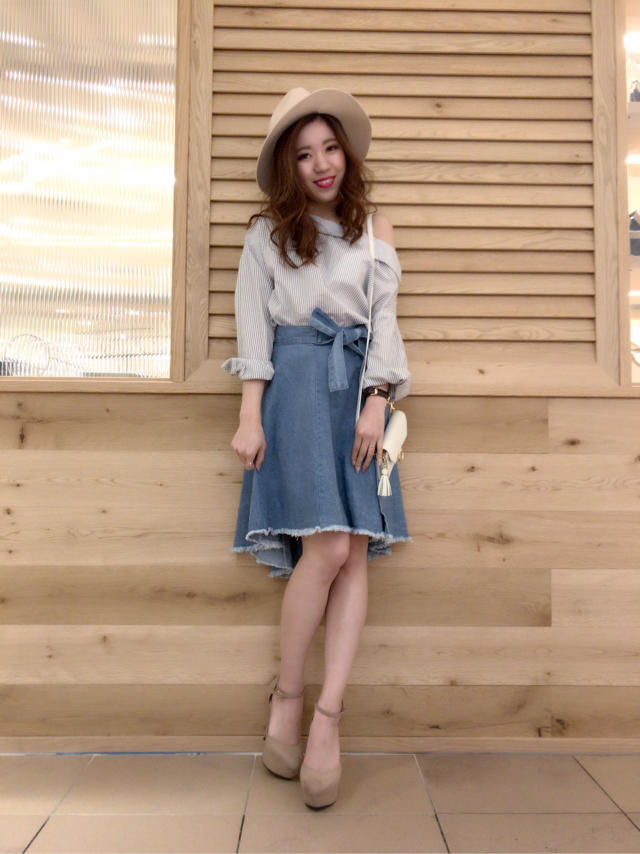 スタッフ一押しコーデ♡気持ちは春気分♡chisato