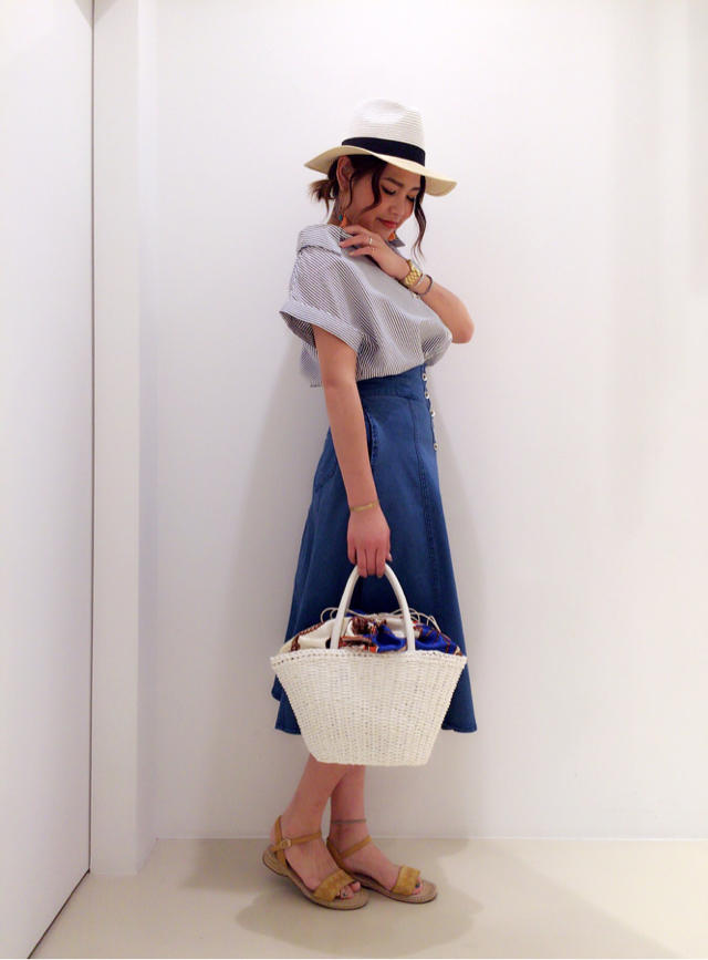 抜きえり風tops❤︎offshot❤︎松村