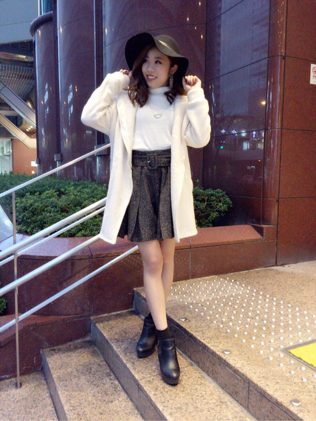 中ボアで冬のあったか女子コーデ♡new化粧品♡nao