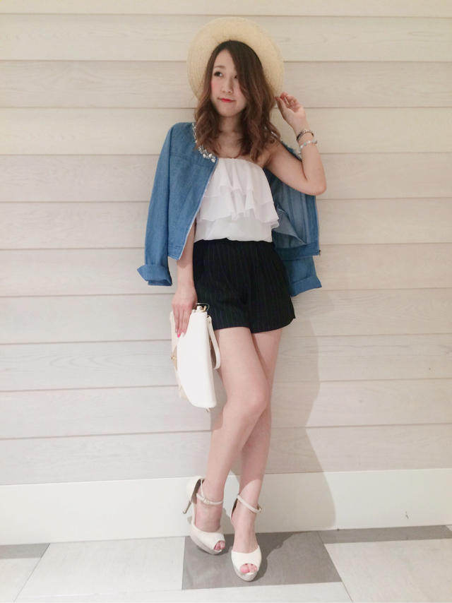 夏にきたい！！ロンパースっ♡ちろ