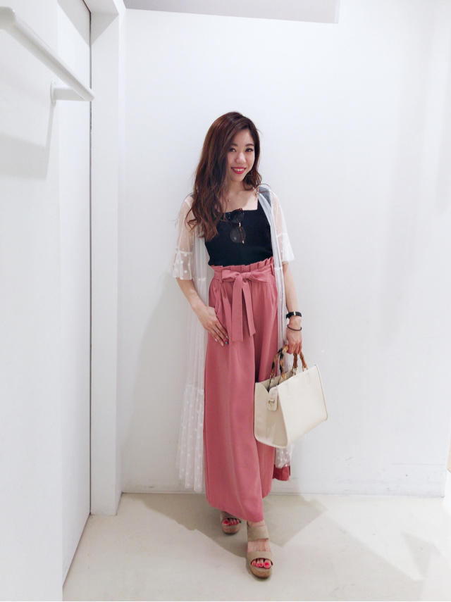 店頭コーデのご紹介♡chisato