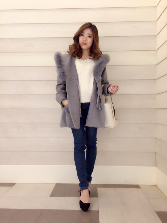 人気のコートが再入荷で入って来ました♡chisato