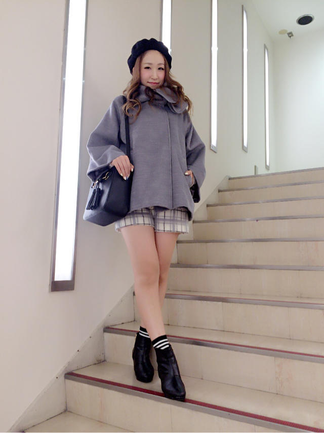 ドラマの主人公意識♡(笑)おしゃれコートに合わせたコーデ♡nao