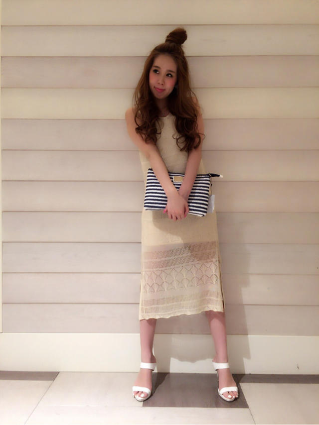 夏にオススメ！！透け感で涼しげ＆楽チンコーデ♡
