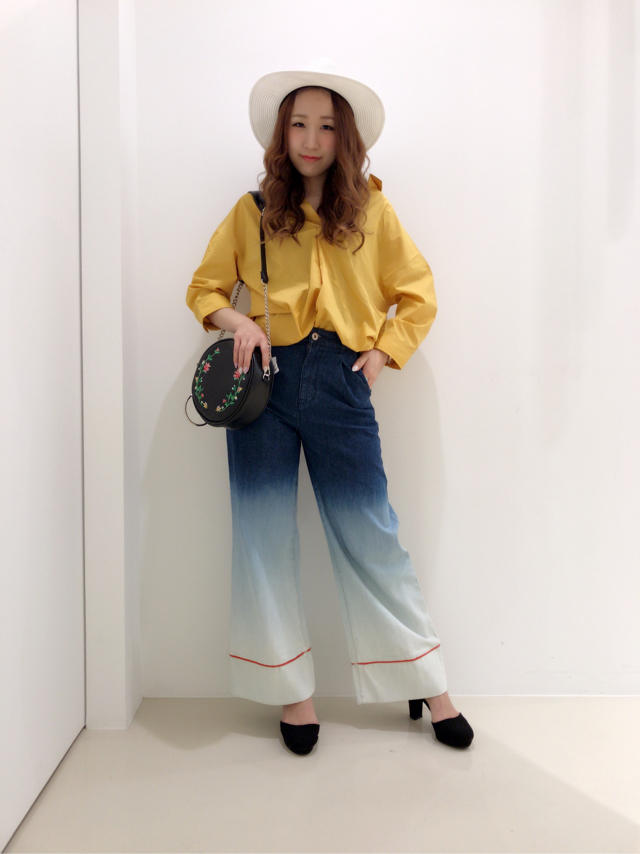 他の人と差を付けられる！！今からでも着れる、カラフルな夏コーデ♡nao