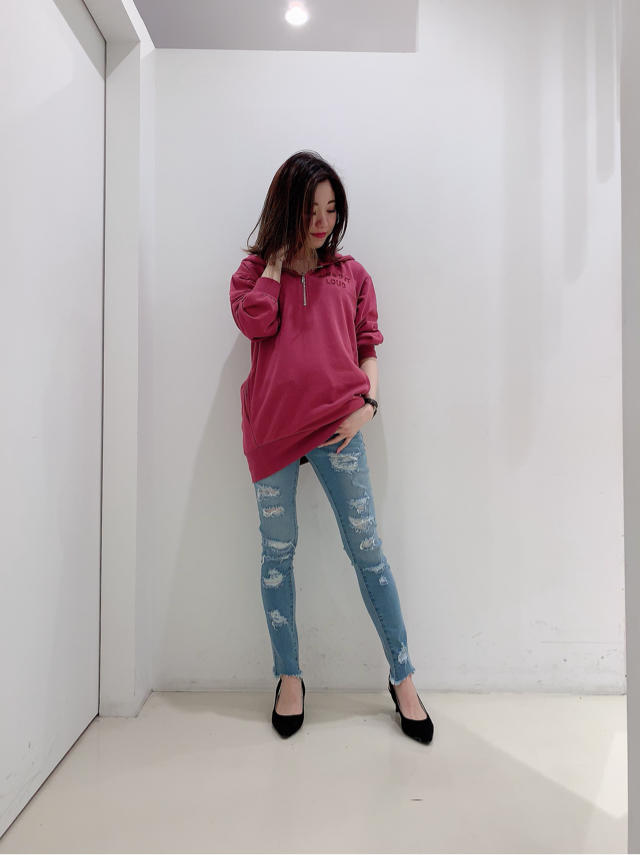 一枚あると便利なパーカー♡chisato