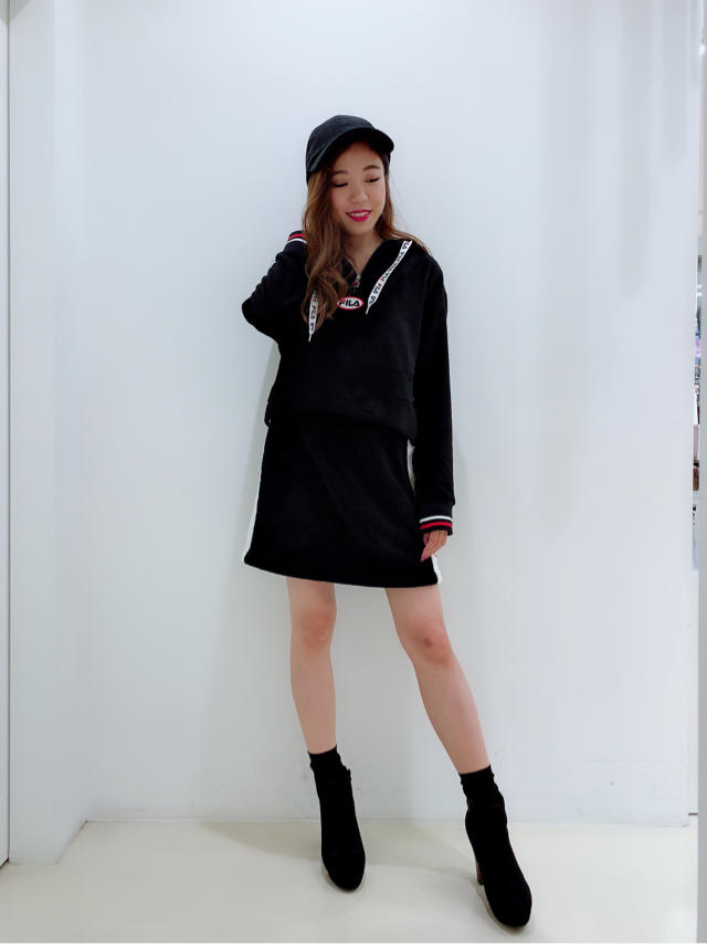 本日より発売のFILAコラボアイテム♡chisato