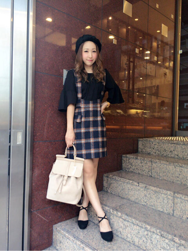 NEW ARRIVAL☆デザイントップス♡秋柄SK♡キョン