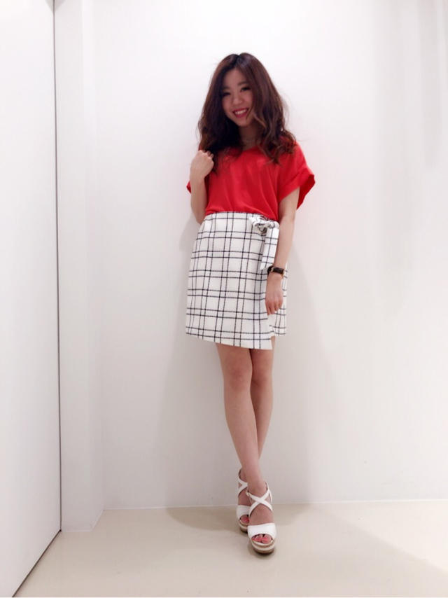 後ろリボンで後ろまで可愛い♡chisato