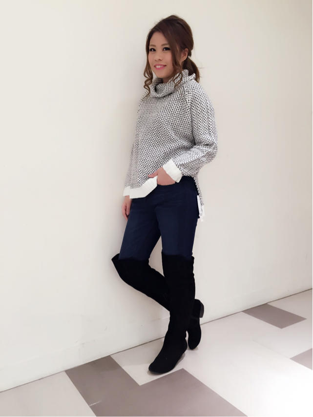再入荷♡人気タートルネック