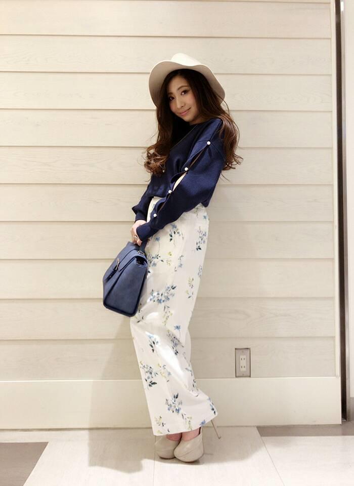 スタッフにも大好評＼(^o^)／モテ服になる予感のパールニット☆ayae