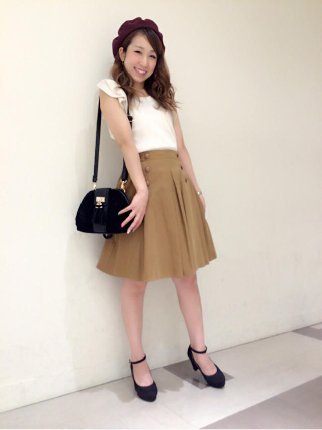 フェミニンシックなレトロモダンコーデ♡プライベートショット♡みか