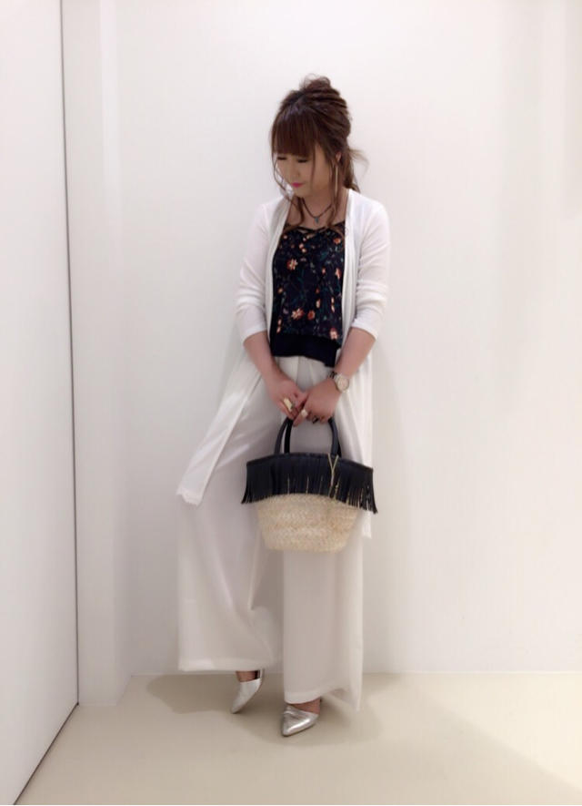 新作オススメアイテム♡フラワートップス♡くぅちゃんlive♡kyon