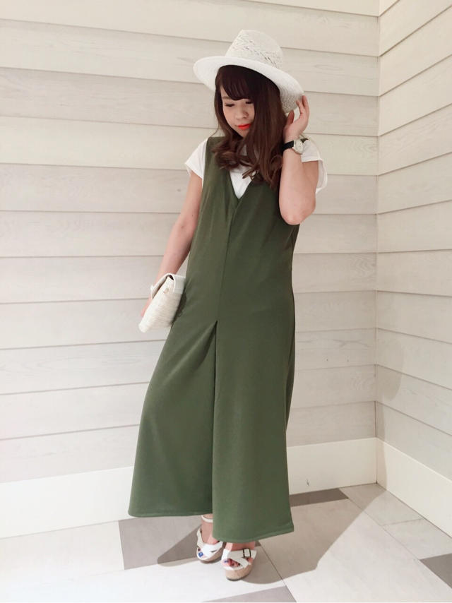 ゆったり楽ちんオールインワン♡オールシーズン使えちゃう♡ちさと