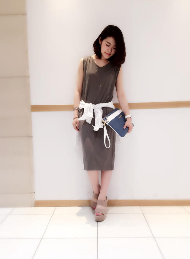 楽チンワンピース♡渋谷のカフェで...♡mai