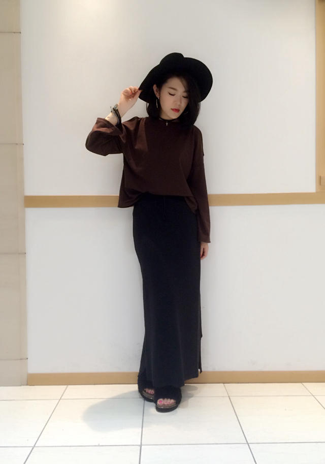 肩開きトップスで大人のエレカジcode♡mai
