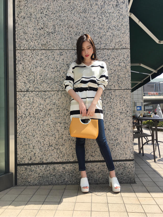 チュニック丈で気になる部分もカバー♡kotone