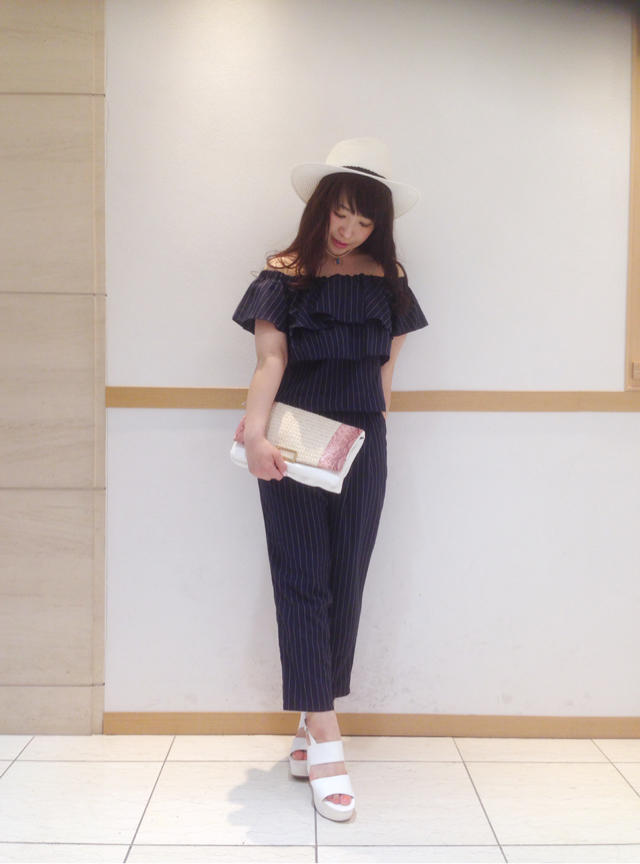 セシル定番♫ストライプ柄セットアップ♡marina