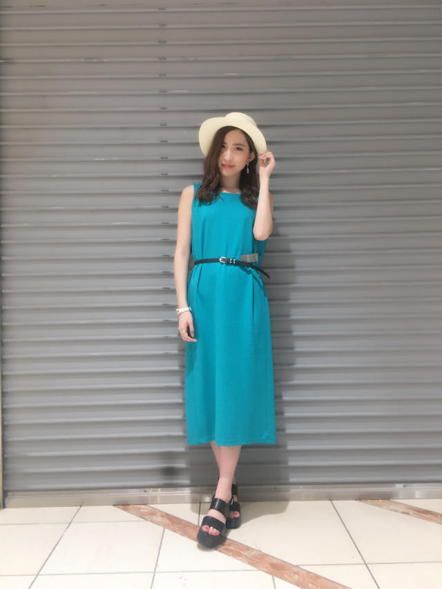 ラフに着れちゃう♪ノースリーブワンピ♡kotone