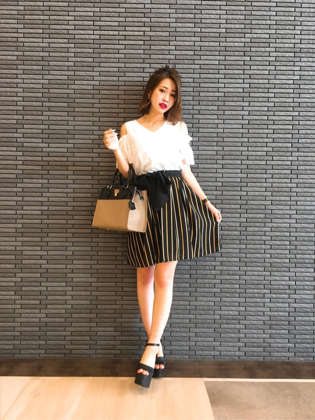 A/W リボン付きドッキングワンピース❤️arina