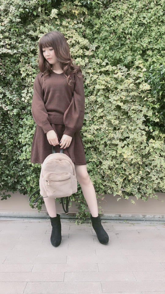 パーカーニットアップ❤️