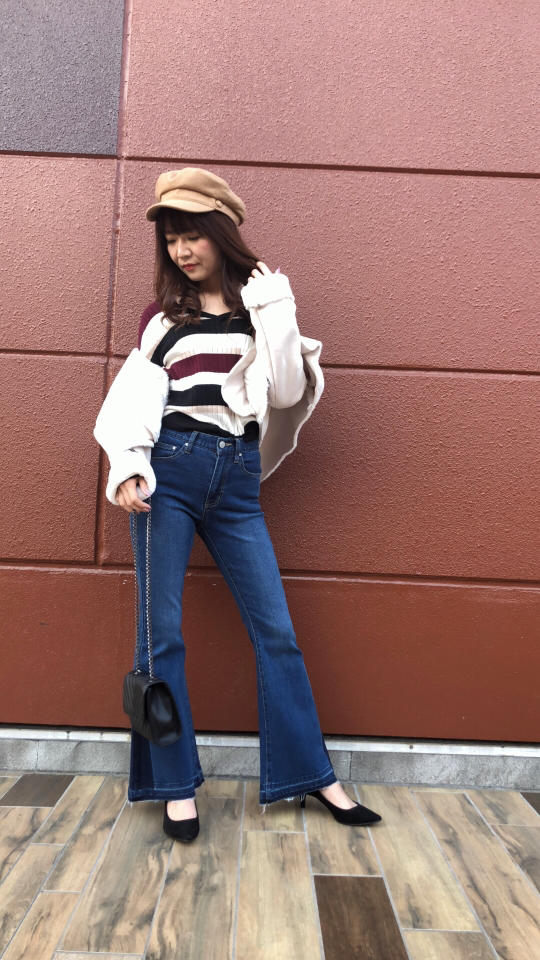 ボーダーニット❤️