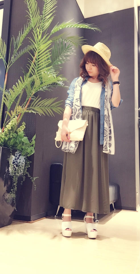 ダンガリー❤️デニムシャツ