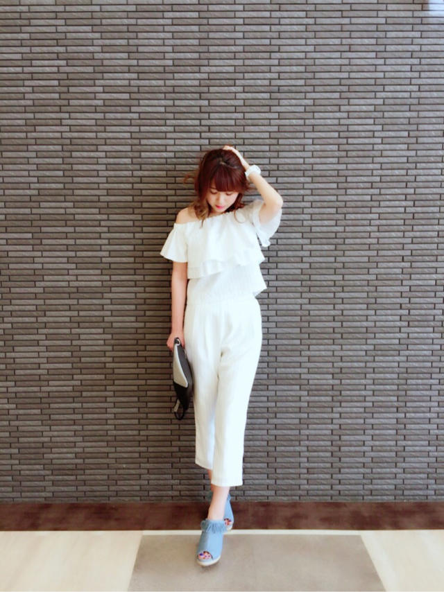 オフショルセットアップ ♡ karin