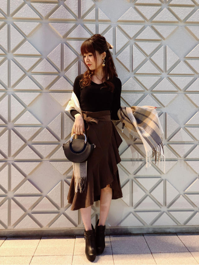 フリルロングスカート❤️