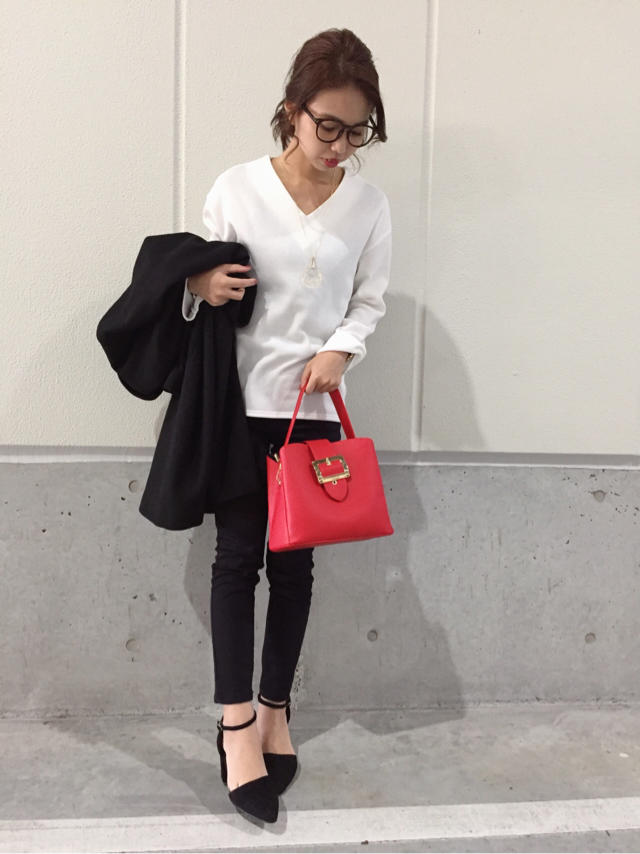シンプル合わせで大人っぽいcoordinate❤️❤️