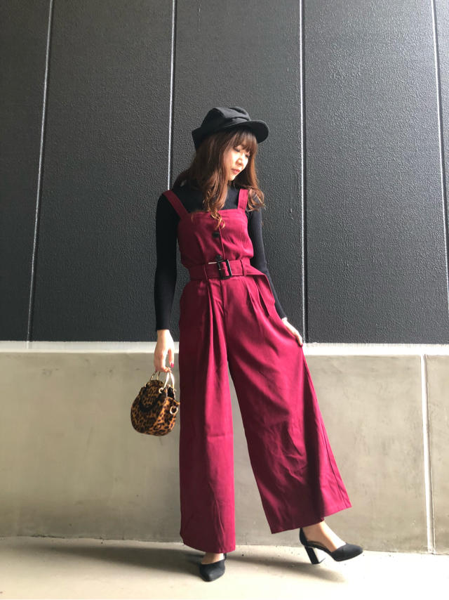 前ボタンオールインワン❤️