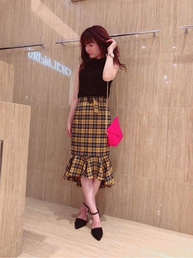 ❤️new  arrival❤️チューリップチェックスカート！新作大量入荷(*≧∀≦*)