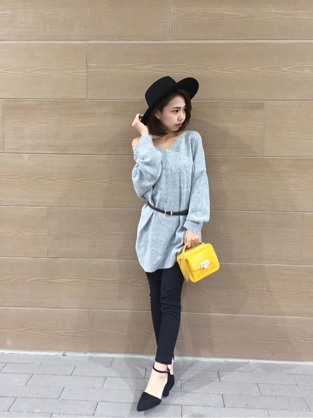 ルーズ感が可愛い❤️BIGシルエットknit