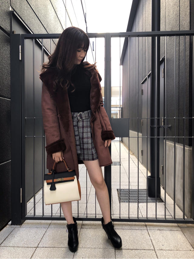 チェック柄ショーパン❤️みさみさコンビ(*☻-☻*)