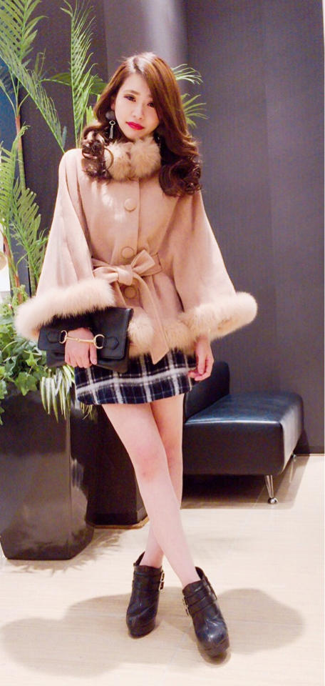 ポンチョコート ♡ arina