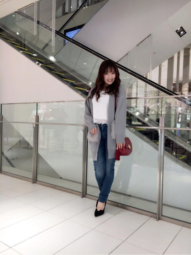 必見❤️トレンドファー付き❤️ロングカーデ❤️未来