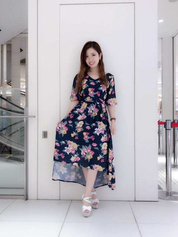イレヘム花柄ワンピース♡おにぎりとサプライズ！？ゆうき