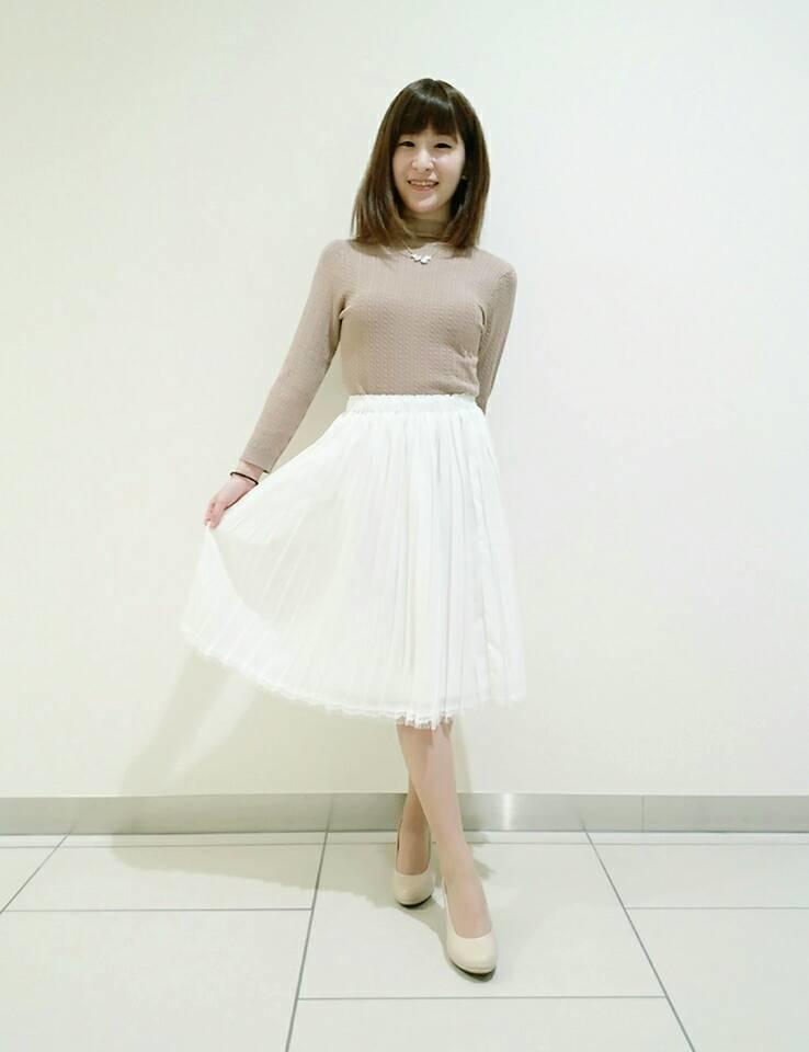 ネックレス付きニット☆