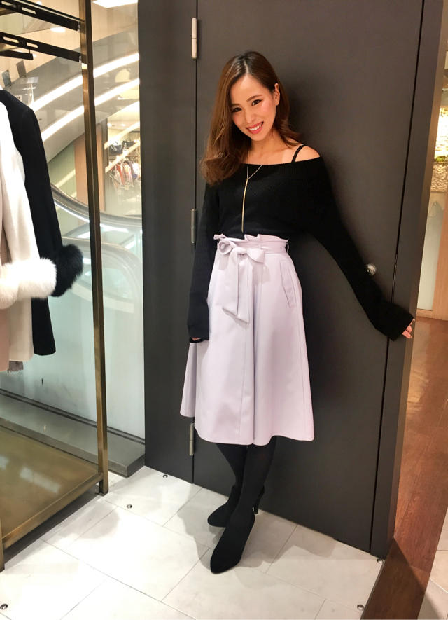 2wayリブニット♡送別会＆バースデーしました♪