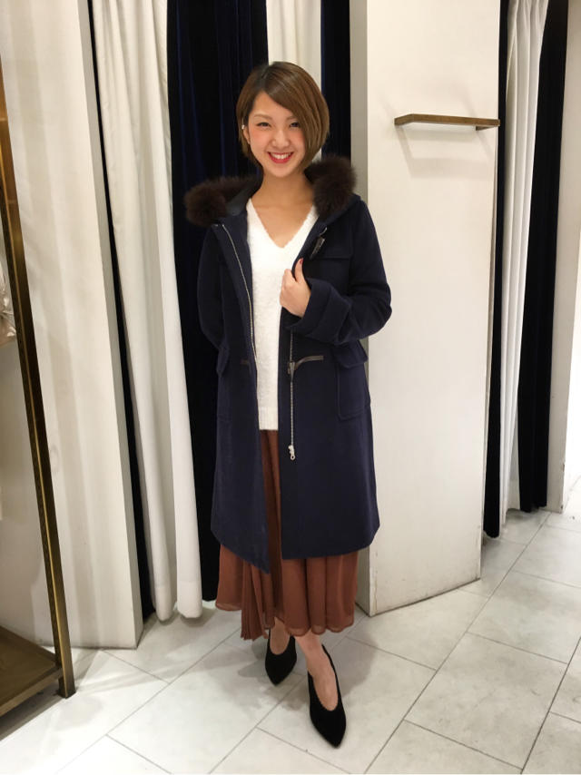 ウール素材☆ダッフルコート