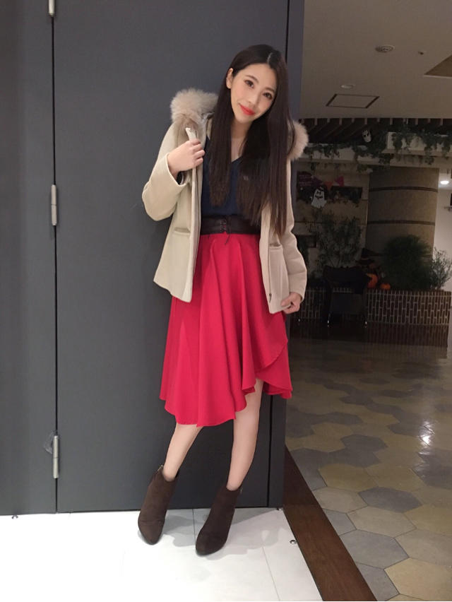 フォックスファーショートダッフル♡