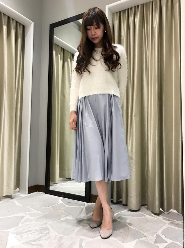 寒い季節はモコモコ♡シルエット