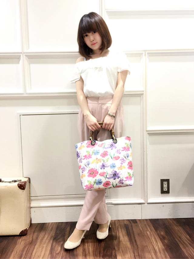 セットアップ着回しコーデ♡