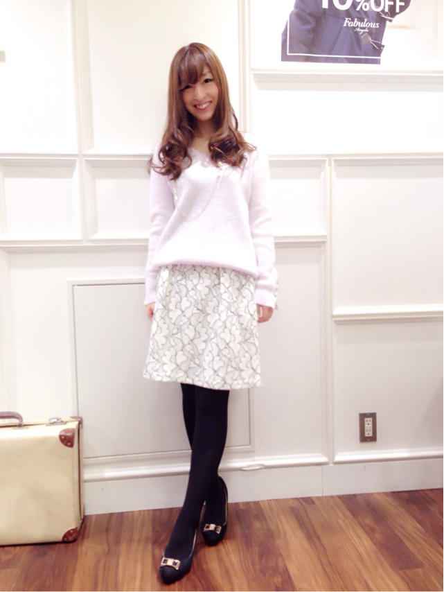 アンゴラで大人可愛く♡