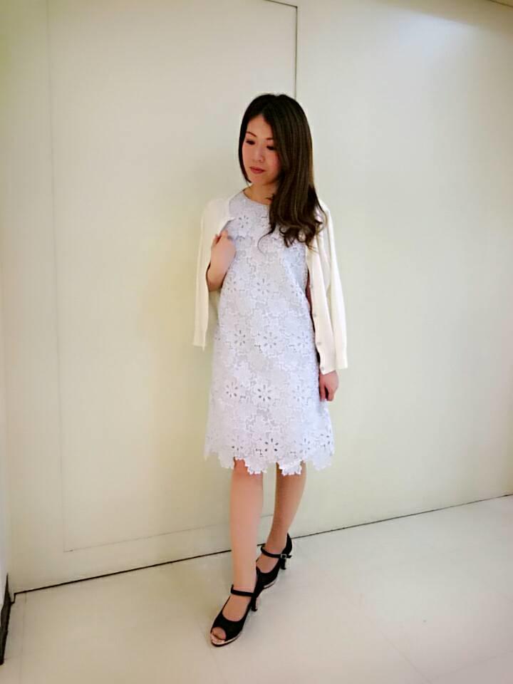 レースで女子力アップ♪ワンピース