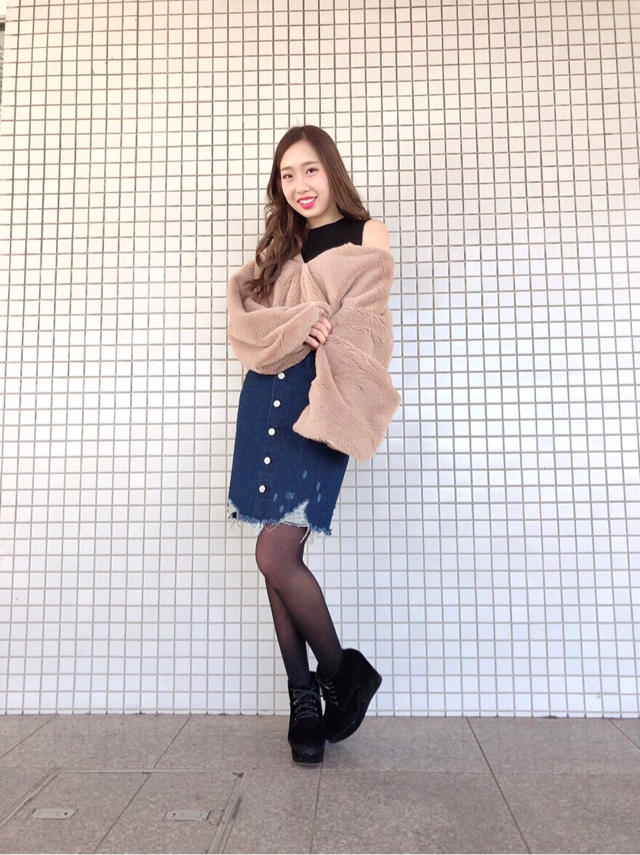 ちょっぴり春先取りコーデପ(⑅︎ˊᵕˋ⑅︎)ଓりさ