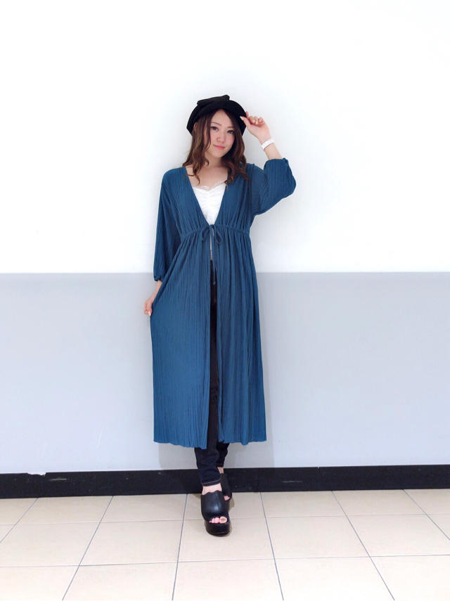 羽織るだけでスタイルアップに♡♡♡なつみ