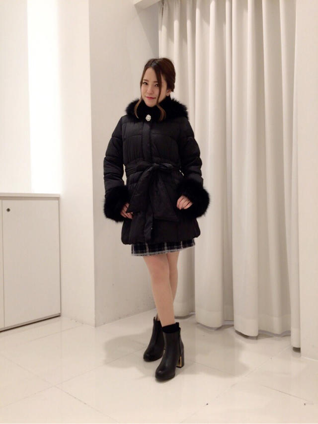ファー付き♡ダウンコート♡ひなこ