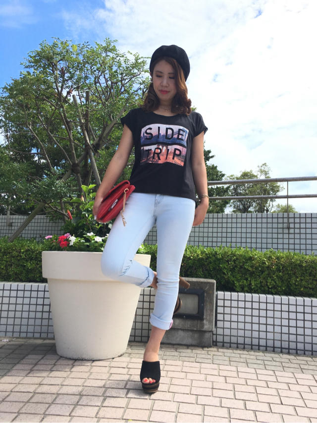 ロゴプリントTシャツ①♡みゆう